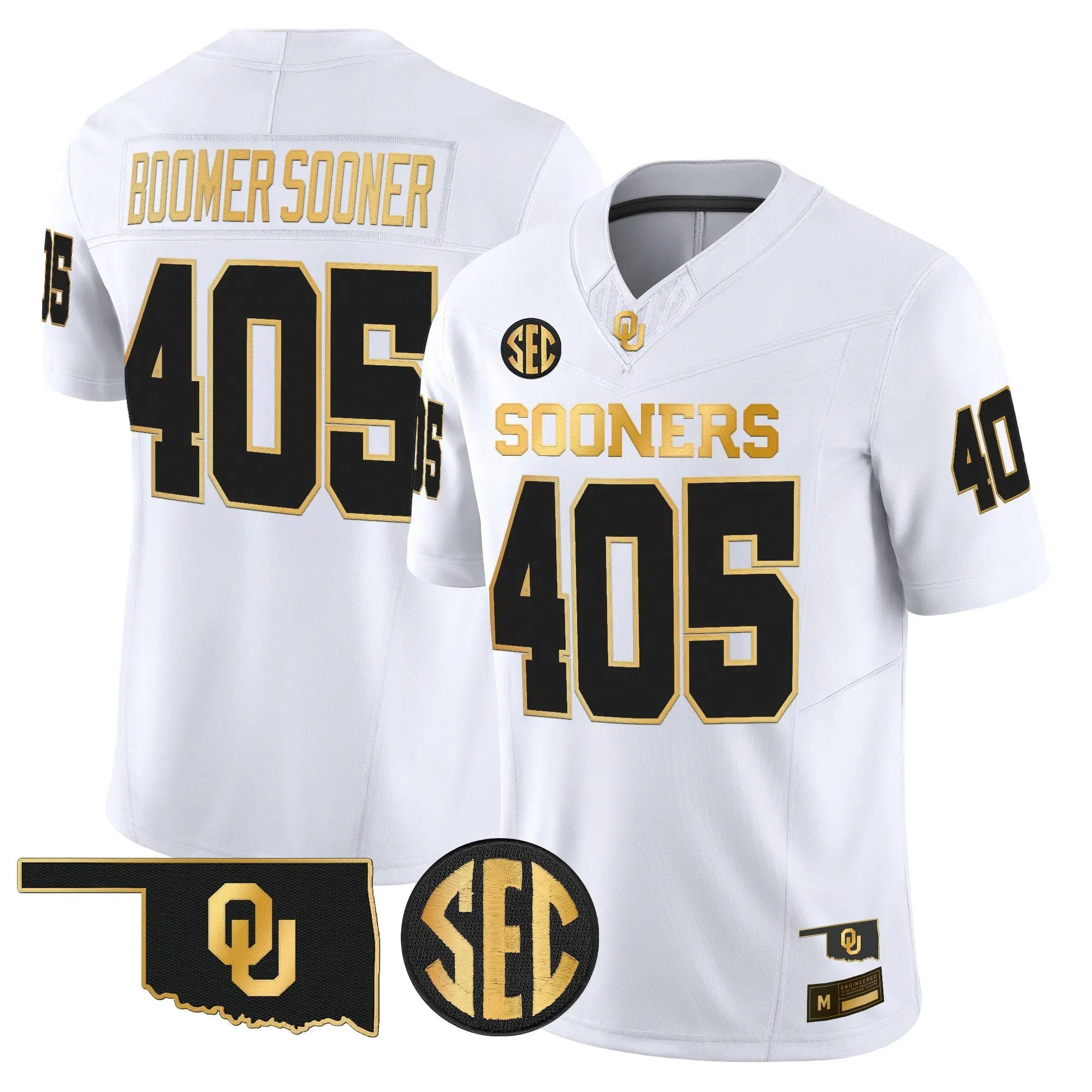 OU 2026 Gold Vapor Limited Jersey - Stitched by Digigearus