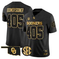 OU 2026 Gold Vapor Limited Jersey - Stitched by Digigearus