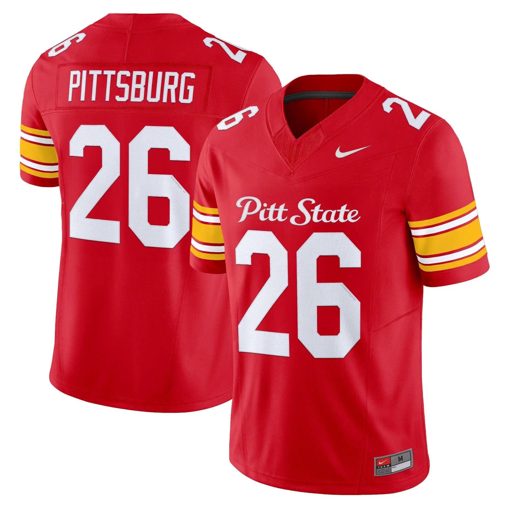 Pittsburg State Athletics 2026 Vapor Limited Jersey - Stitched by Digigearus