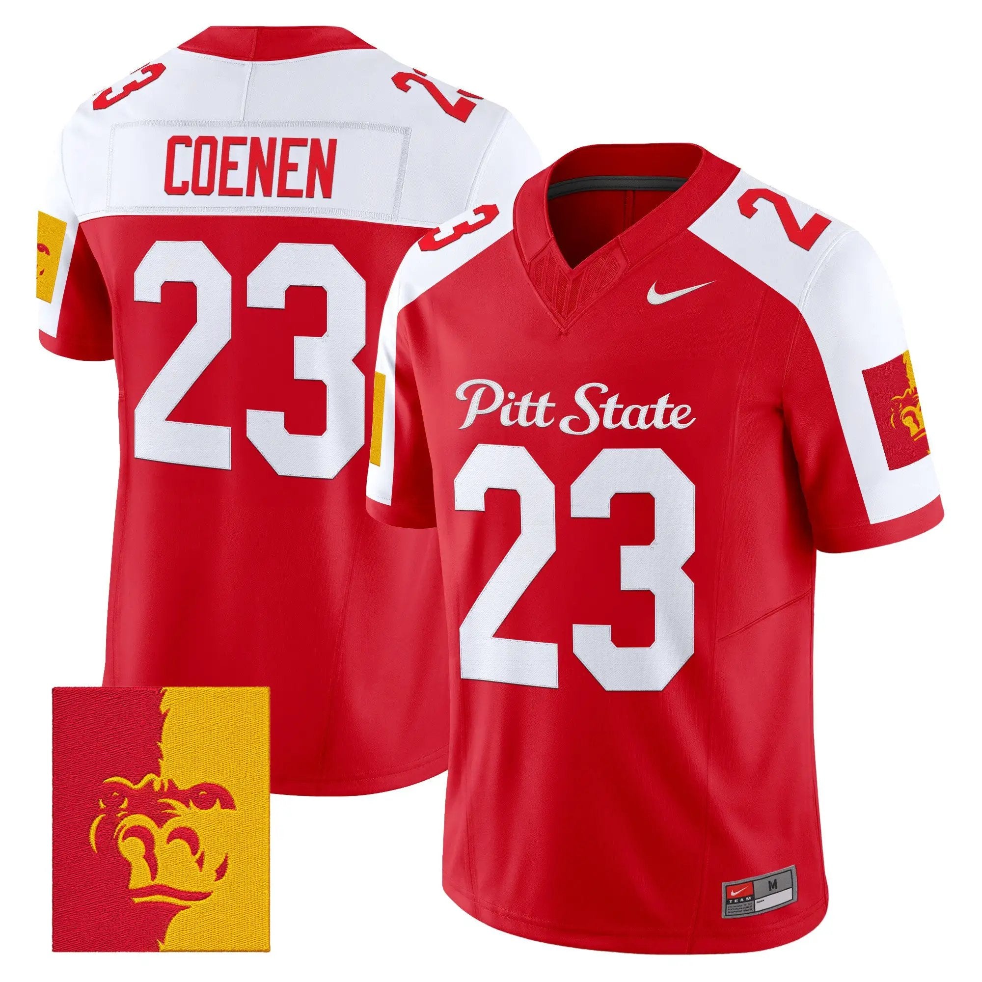 Pittsburg State Athletics 2026 Vapor Limited Jersey - Stitched by Digigearus