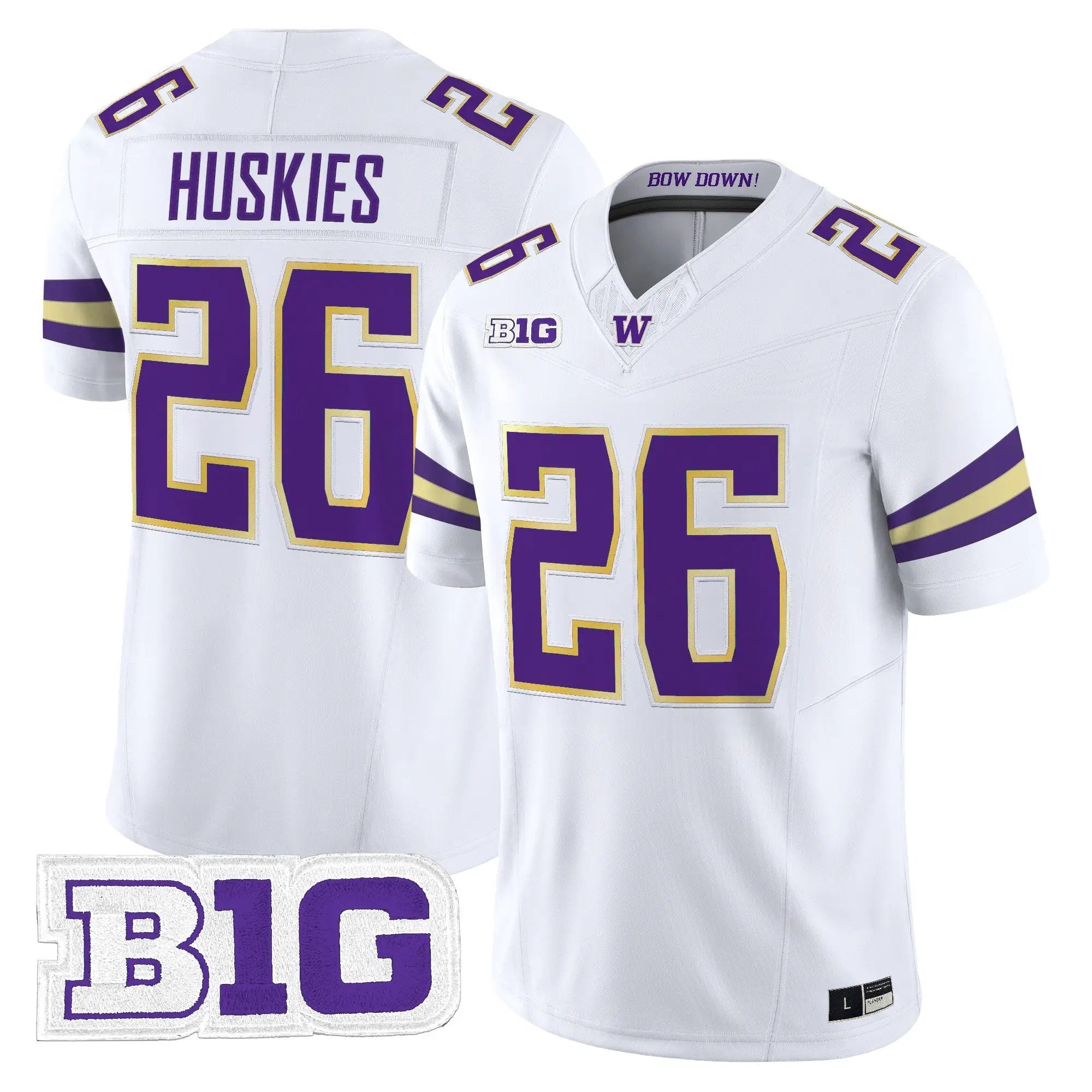 Washington Huskies 2026 Vapor Limited Jersey - Stitched by Digigearus