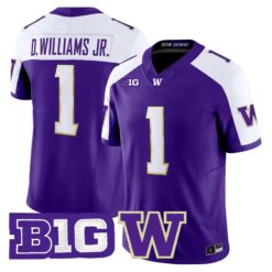 Washington Huskies 2026 Vapor Limited Jersey - Stitched by Digigearus