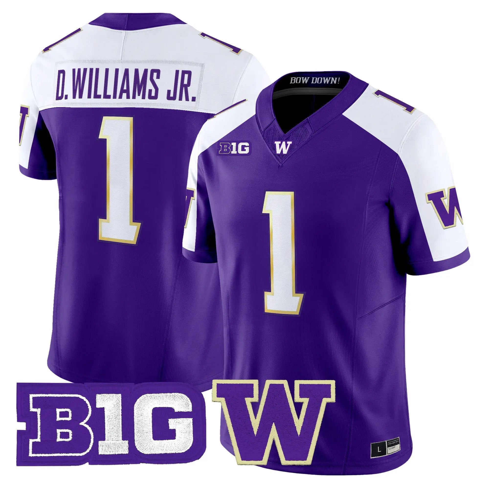 Washington Huskies 2026 Vapor Limited Jersey - Stitched by Digigearus