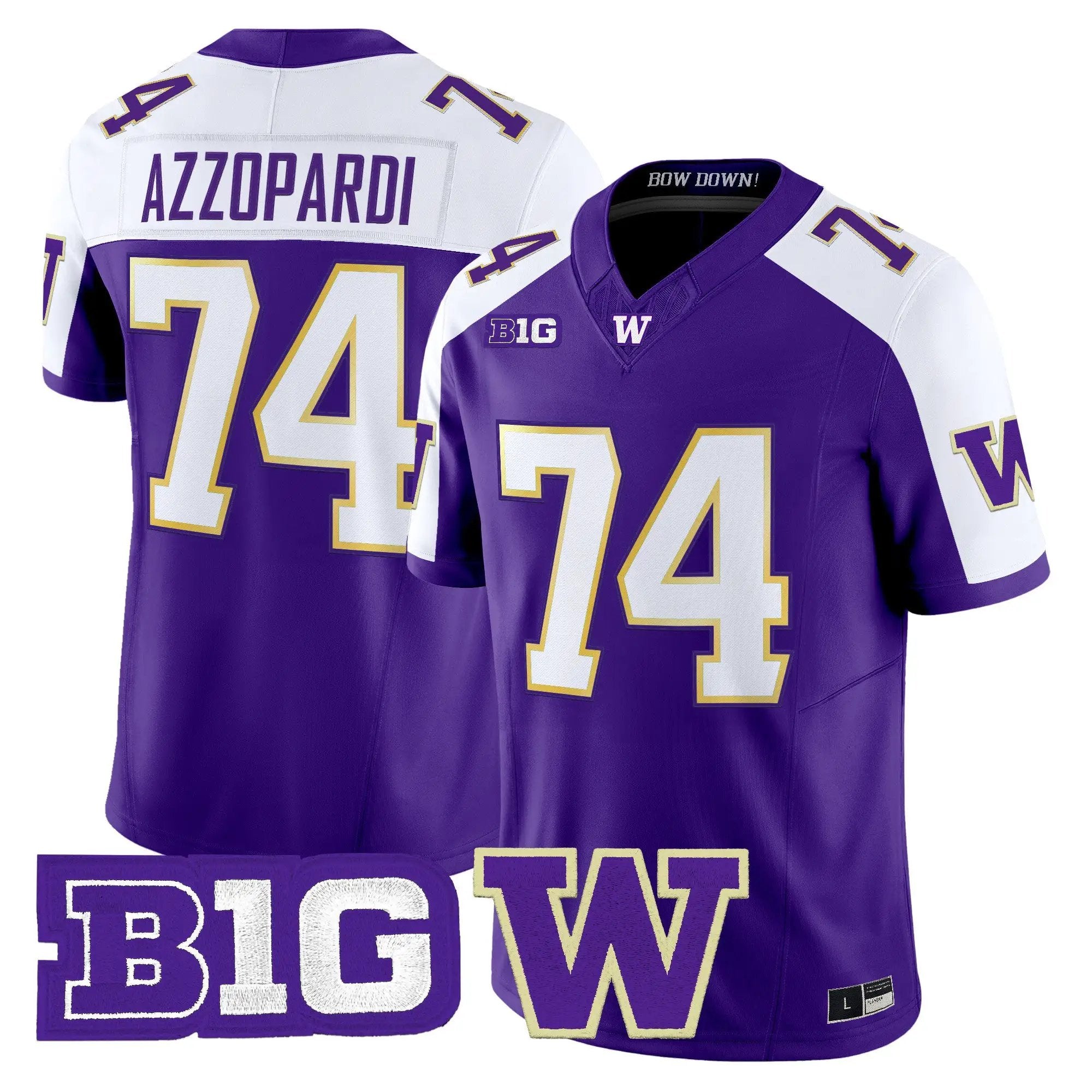 Washington Huskies 2026 Vapor Limited Jersey - Stitched by Digigearus