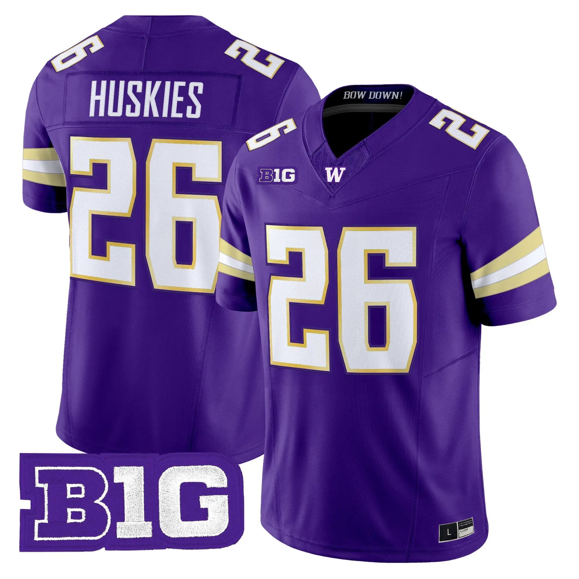 Washington Huskies 2026 Vapor Limited Jersey - Stitched by Digigearus