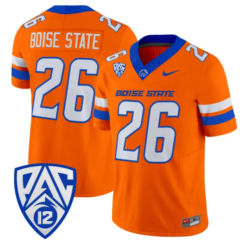 Boise State Jersey #26 Boise State Broncos 2026 Vapor Limited Stitched by My Store NCAA Football Jerseys