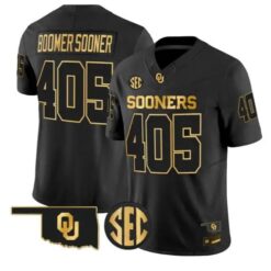 Boomer Sooner #405 Oklahoma Sooners Jersey 2026 Limited Stitched by My Store NCAA Football Jerseys