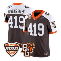 Bowling Green #419 Bowling Green Falcons Jersey 2026 Vapor Stitched by My Store NCAA Football Jerseys