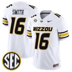Brad Smith #16 Missouri Tigers Jersey 2026 Vapor Limited All Stitched by My Store NCAA Football Jerseys