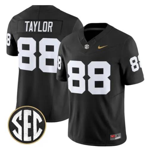 Brock Taylor Jersey #88 Vanderbilt Commodores 2026 Vapor V2 Stitched by My Store NCAA Football Jerseys