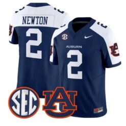 Cam Newton #2 Auburn Tigers Jersey 2026 Vapor Limited All Stitched by My Store NCAA Football Jerseys