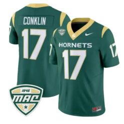 Carson Conklin Jersey #17 Sacramento State Hornets 2026 All Stitched by My Store NCAA Football Jerseys