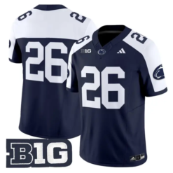 Carson Hansen Jersey #26 Penn State 2026 No Name on Back Limited Stitched by My Store NCAA Football Jerseys