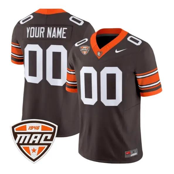 Custom Bowling Green Falcons Jersey Name, Number 2026 All Stitched by My Store NCAA Football Jerseys