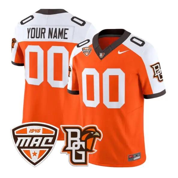 Custom Bowling Green Falcons Jersey Name, Number 2026 All Stitched by My Store NCAA Football Jerseys