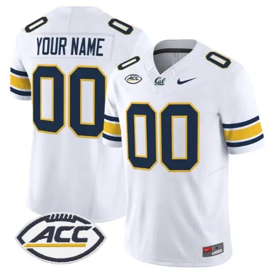Custom Golden Bears Jersey Name, Number 2026 Vapor Limited All Stitched by My Store NCAA Football Jerseys