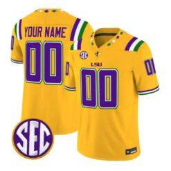 Custom LSU Tigers Jersey Name, Number 2026 Vapor Limited All Stitched by My Store NCAA Football Jerseys