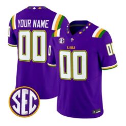 Custom LSU Tigers Jersey Name, Number 2026 Vapor Limited All Stitched by My Store NCAA Football Jerseys