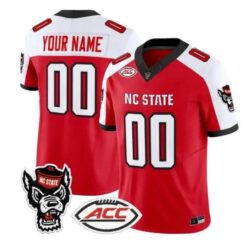 Custom NC State Wolfpack Jersey Name, Number 2026 Limited All Stitched by My Store NCAA Football Jerseys