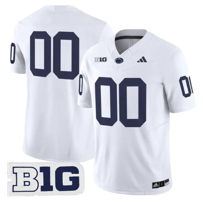 Custom Penn State Jersey 2026 No Name on Back Vapor Limited Stitched by My Store NCAA Football Jerseys