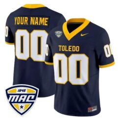 Custom Toledo Rockets Jersey Name, Number 2026 Vapor All Stitched by My Store NCAA Football Jerseys