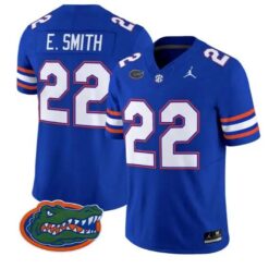 Emmitt Smith #22 Florida Gators Jersey 2026 Vapor Limited Stitched by My Store NCAA Football Jerseys