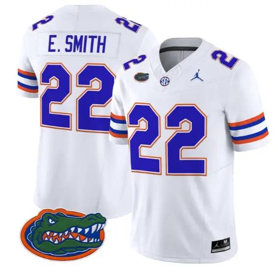Emmitt Smith #22 Florida Gators Jersey 2026 Vapor Limited Stitched by My Store NCAA Football Jerseys