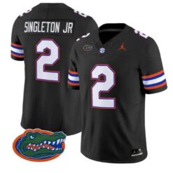 Eric Singleton Jr #2 Florida Gators Jersey 2026 Limited Stitched by My Store NCAA Football Jerseys