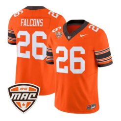 Falcons #26 Bowling Green Falcons Jersey 2026 Limited All Stitched by My Store NCAA Football Jerseys