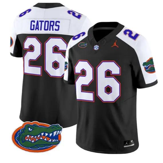 Gators #26 Florida Gators Jersey 2026 Vapor Limited All Stitched by My Store NCAA Football Jerseys