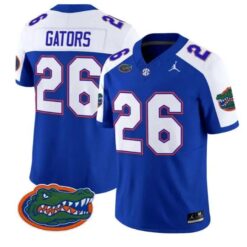 Gators #26 Florida Gators Jersey 2026 Vapor Limited All Stitched by My Store NCAA Football Jerseys