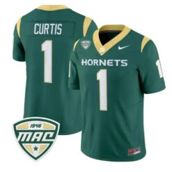 Jamar Curtis Jersey #1 Sacramento State Hornets 2026 Vapor Stitched by My Store NCAA Football Jerseys