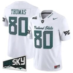 Julius Thomas Jersey #80 Portland State Vikings 2026 Limited All Stitched by My Store NCAA Football Jerseys