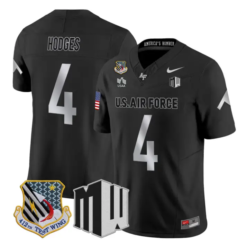 Kemper Hodges Jersey #4 Air Force Falcons 2026 Vapor Limited All Stitched by My Store NCAA Football Jerseys