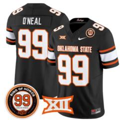 Leslie O'neal Jersey #99 Oklahoma State 2026 Leslie O'neal Stitched by My Store NCAA Football Jerseys