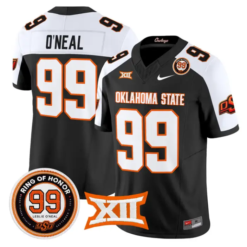 Leslie O'neal Jersey #99 Oklahoma State 2026 Leslie O'neal Stitched by My Store NCAA Football Jerseys