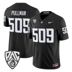 Pullman Jersey #509 Washington State Cougars 2026 Vapor Stitched by My Store NCAA Football Jerseys