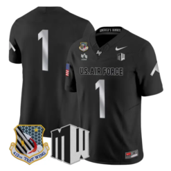 Team Jersey #1 Air Force Falcons 2026 Vapor Limited All Stitched by My Store NCAA Football Jerseys