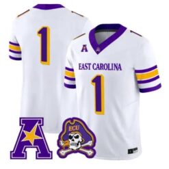Team Jersey #1 East Carolina Pirates 2026 Vapor Limited All Stitched by My Store NCAA Football Jerseys