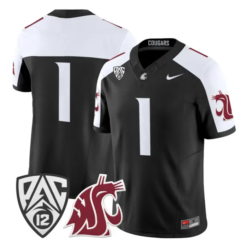 TeamJersey #1 Washington State Cougars 2026 Vapor Stitched by My Store NCAA Football Jerseys