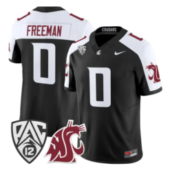 TeamJersey #1 Washington State Cougars 2026 Vapor Stitched by My Store NCAA Football Jerseys