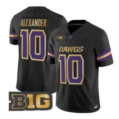 Xe’ree Alexander #10 Washington Huskies Jersey 2026 Unleash the Dawgs Stitched by My Store NCAA Football Jerseys