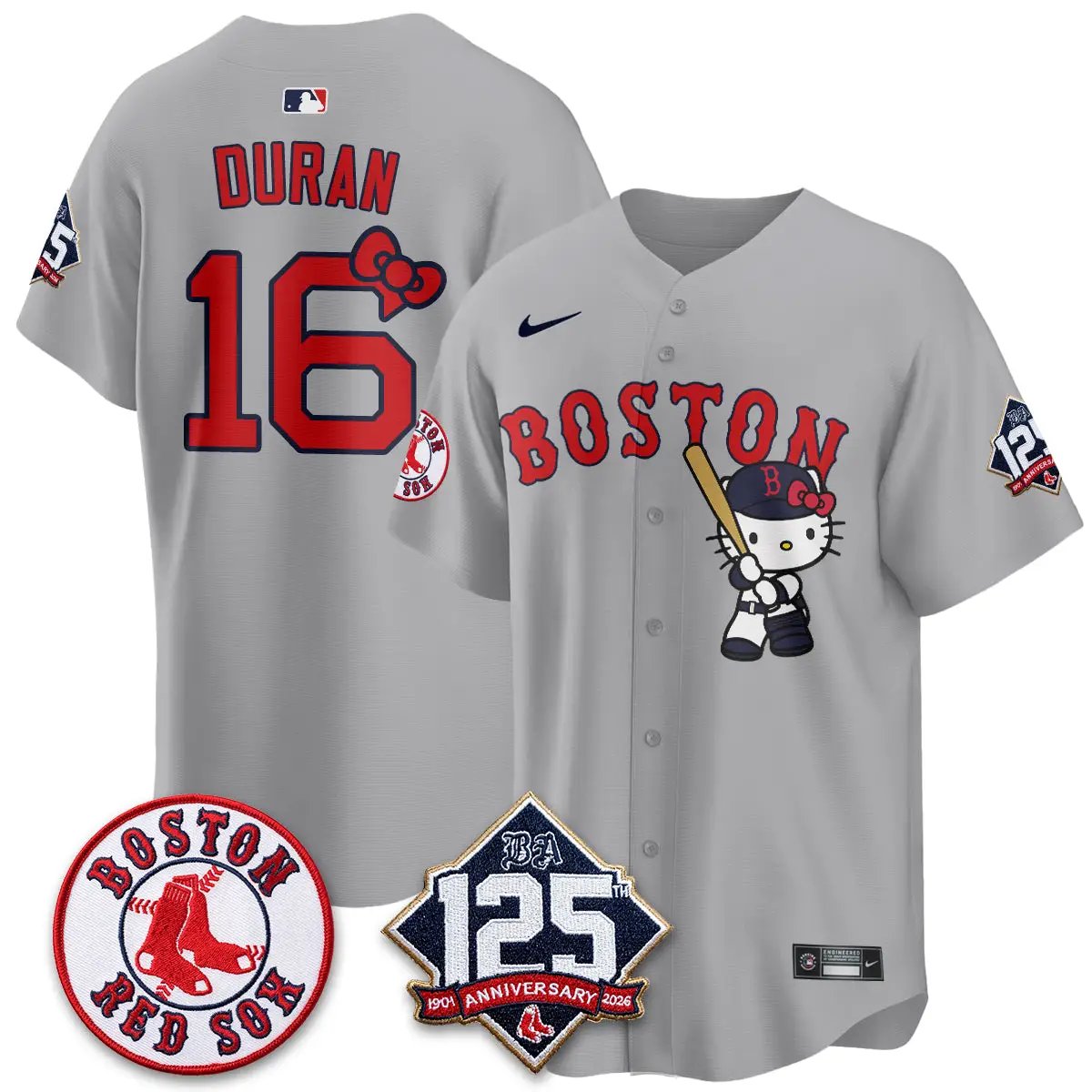 BOS x Meow KT Vapor Limited Edition - Stitched (2) by Boston Red Sox