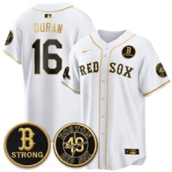 BOS B Strong Memorial Patch Limited Edition - Stitched (2) by Boston Red Sox