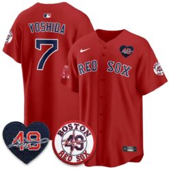 Boston Tribute #49 Commemorative City Connect Edition - Stitched by Boston Red Sox