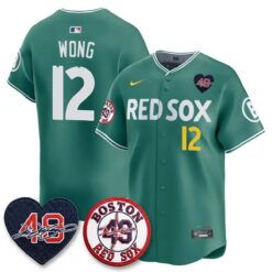 Boston Tribute #49 Commemorative City Connect Edition - Stitched by Boston Red Sox