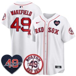 Boston Tribute #49 Commemorative City Connect Edition - Stitched by Boston Red Sox