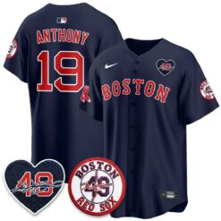 Boston Tribute #49 Commemorative City Connect Edition - Stitched by Boston Red Sox