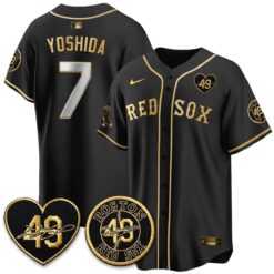 Boston Tribute #49 Commemorative City Connect Edition - Stitched by Boston Red Sox