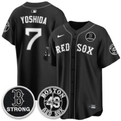BOS B Strong Memorial Patch Limited Edition - Stitched (2) by Boston Red Sox